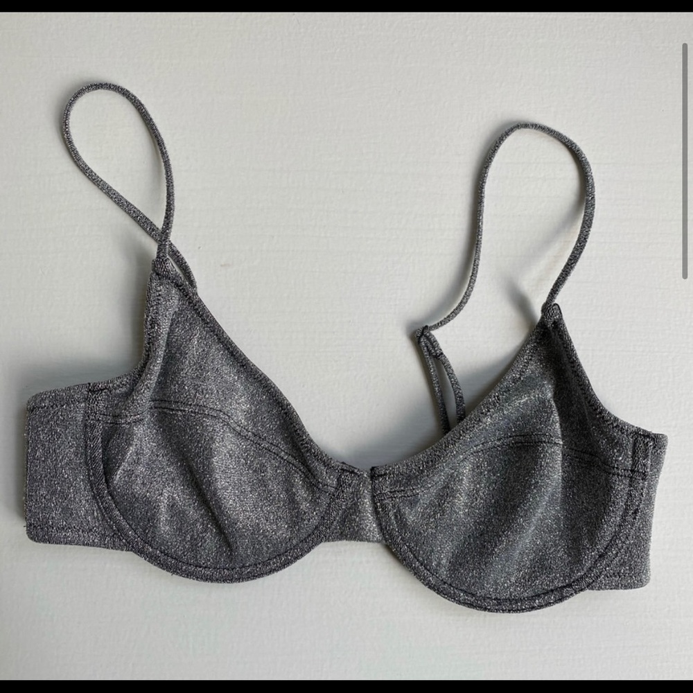 Triangl bikinis Lina bikini sparkle silver